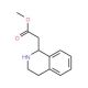 Methyl 2-(1,2,3,4-tetrahydro-1-isoquinolinyl)acetate (CAS 91640-73-2) - chemical structure image