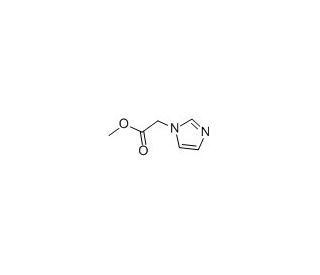 Methyl 2-(1-imidazolyl)acetate (CAS 25023-22-7) - chemical structure image