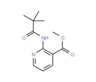 Methyl 2-(2,2,2-trimethylacetamido)nicotinate (CAS 773875-91-5) - chemical structure image