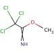 Methyl 2,2,2-trichloroacetimidate (CAS 2533-69-9) - chemical structure image