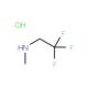 Methyl-(2,2,2-trifluoro-ethyl)-amine hydrochloride (CAS 2730-52-1) - chemical structure image
