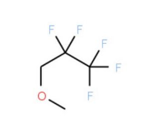 Methyl 2,2,3,3,3-pentafluoropropyl ether (CAS 378-16-5) - chemical structure image