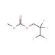 Methyl 2,2,3,3-tetrafluoropropyl carbonate (CAS 156783-98-1) - chemical structure image
