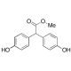 Methyl 2,2-bis(4-Hydroxyphenyl)acetate (CAS 5129-00-0) - chemical structure image