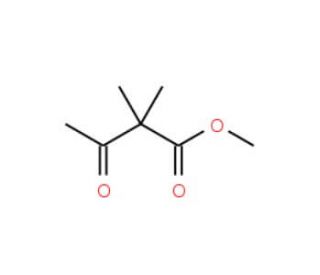 Methyl 2,2-dimethylacetoacetate (CAS 38923-57-8) - chemical structure image