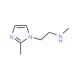 Methyl-[2-(2-methyl-imidazol-1-yl)-ethyl]-amine - chemical structure image