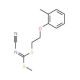 Methyl [2-(2-methylphenoxy)ethyl]-cyanocarbonimidodithioate - chemical structure image