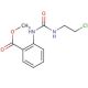 Methyl 2-[3-(2-chloroethyl)ureido]benzoate (CAS 77093-92-6) - chemical structure image