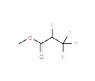 Methyl 2,3,3,3-tetrafluoropropionate (CAS 382-93-4) - chemical structure image