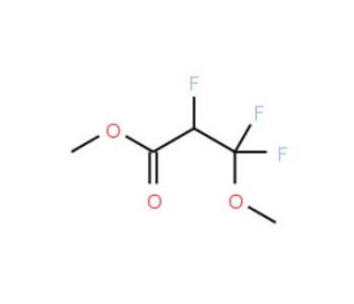 Methyl 2,3,3-trifluoro-3-methoxypropanoate (CAS 758-69-0) - chemical structure image