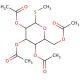 Methyl 2,3,4,6-tetra-O-acetyl-α-D-thiomannopyranoside (CAS 64550-71-6) - chemical structure image
