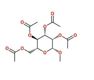 Methyl 2,3,4,6-Tetra-O-acetyl-b-D-mannopyranoside (CAS 5019-25-0) - chemical structure image