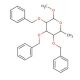 Methyl 2,3,4-Tri-O-benzyl-L-rhamnopyranoside - chemical structure image
