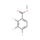 Methyl 2,3,4-Trifluorobenzoate - chemical structure image