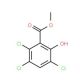 methyl 2,3,5-trichloro-6-hydroxybenzoate - chemical structure image