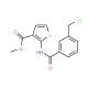 Methyl 2-{[3-(chloromethyl)benzoyl]amino}thiophene-3-carboxylate (CAS 648859-85-2) - chemical structure image