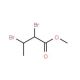 methyl 2,3-dibromobutanoate - chemical structure image