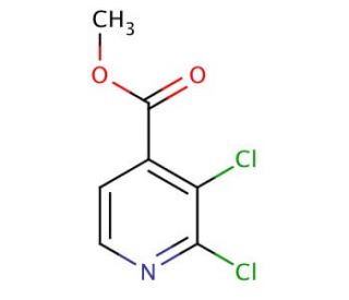 Methyl 2,3-dichloroisonicotinate (CAS 603124-78-3) - chemical structure image