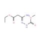 Methyl 2-(3-ethoxy-3-oxopropanimidoyl)-1-hydrazinecarboxylate - chemical structure image