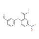 Methyl 2-(3-formylphenoxy)-5-nitrobenzenecarboxylate - chemical structure image