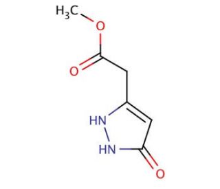 methyl 2-(3-hydroxy-1H-pyrazol-5-yl)acetate - chemical structure image