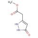 methyl 2-(3-hydroxy-1H-pyrazol-5-yl)acetate - chemical structure image