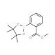 Methyl 2-(4,4,5,5-tetramethyl-1,3,2-dioxaborolan-2-yl)benzoate (CAS 653589-95-8) - chemical structure image