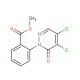 methyl 2-(4,5-dichloro-6-oxopyridazin-1(6H)-yl)benzoate - chemical structure image