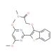 Methyl {[2-(4,6-dimethoxypyrimidine-2-yl)-1-benzothien-3-yl]oxy}acetate - chemical structure image