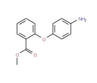 Methyl 2-(4-aminophenoxy)benzenecarboxylate (CAS 212189-58-7) - chemical structure image