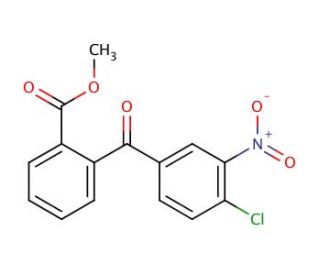 methyl 2-(4-chloro-3-nitrobenzoyl)benzoate - chemical structure image