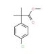 Methyl 2-(4-chlorophenyl)-2-methylpropanoate (CAS 57225-86-2) - chemical structure image