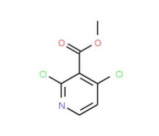 Methyl 2,4-dichloronicotinate (CAS 442903-28-8) - chemical structure image