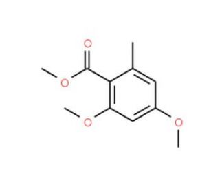 Methyl 2,4-dimethoxy-6-methylbenzoate (CAS 6110-37-8) - chemical structure image