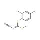Methyl (2,4-dimethylphenyl) cyanocarbonimido-dithioate - chemical structure image