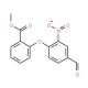 Methyl 2-(4-formyl-2-nitrophenoxy)-benzenecarboxylate - chemical structure image