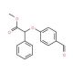 Methyl 2-(4-formylphenoxy)-2-phenylacetate (CAS 692754-44-2) - chemical structure image