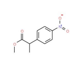 Methyl 2-(4-nitrophenyl)propanoate (CAS 50415-69-5) - chemical structure image
