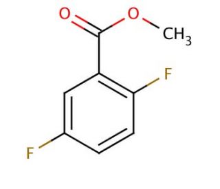 Methyl 2,5-difluorobenzoate (CAS 362601-90-9) - chemical structure image