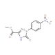 Methyl 2,5-dihydro-1-(4-nitrophenyl)-5-oxo-1H-1,2,4-triazole-3-carboxylate (CAS 412314-66-0) - chemical structure image