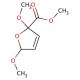 Methyl 2,5-dihydro-2,5-dimethoxy-2-furancarboxylate, mixture of cis and trans (CAS 62435-72-7) - chemical structure image