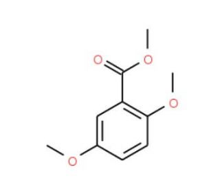 Methyl 2,5-dimethoxybenzoate (CAS 2150-40-5) - chemical structure image
