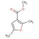 Methyl 2,5-dimethyl-3-furancarboxylate (CAS 6148-34-1) - chemical structure image