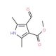 Methyl 2,5-dimethyl-4-formyl-1H-pyrrole-3-carboxylate (CAS 175205-91-1) - chemical structure image