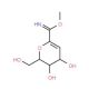 Methyl 2,6-anhydro-3-deoxy-D-lyxo-hept-2-enonimidate (CAS 180336-28-1) - chemical structure image