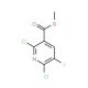 Methyl 2,6-dichloro-5-fluoropyridine-3-carboxylate (CAS 189281-66-1) - chemical structure image