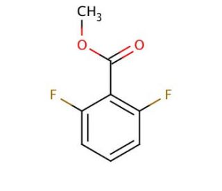 Methyl 2,6-difluorobenzoate (CAS 13671-00-6) - chemical structure image