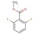 Methyl 2,6-difluorobenzoate (CAS 13671-00-6) - chemical structure image