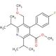 Methyl 2,6-Diisopropyl-4-(4-fluorophenyl)-3-hydroxymethyl-5-methoxypyridine-3-carboxylate (CAS 887407-03-6) - chemical struct