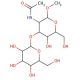 Methyl 2-Acetamido-2-Deoxy-3-O-(b-D-Galactopyranosyl)-α-D-Galactopyranoside (CAS 75669-79-3) - chemical structure image